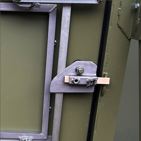 Wood shims for explosive breaching